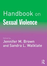 Tapa de Handbook on sexual violence