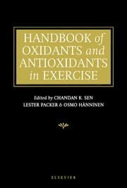 Tapa de Handbook of oxidants and antioxidants in exercise