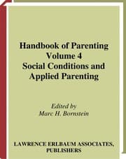 Tapa de Handbook of parenting