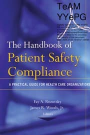 Tapa de The handbook of patient safety compliance