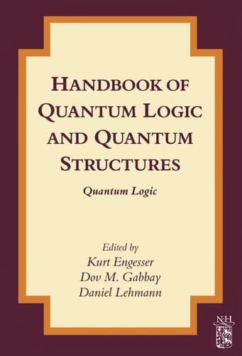 Tapa de Handbook of quantum logic and quantum structures