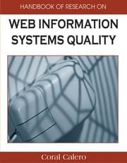 Tapa de Handbook of research on Web information systems quality