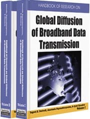 Tapa de Handbook of research on global diffusion of broadband data transmission