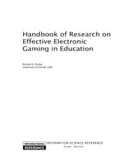 Tapa de Handbook of research on effective electronic gaming in education