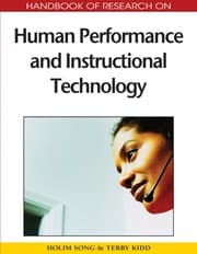 Tapa de Handbook of research on human performance and instructional technology