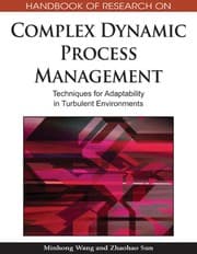 Tapa de Handbook of research on complex dynamic process management
