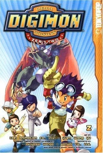 Tapa de Digimon Zero 2, Vol. 2