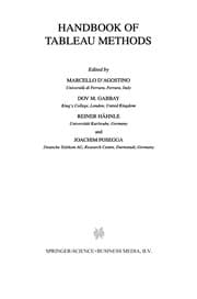Tapa de Handbook of Tableau Methods