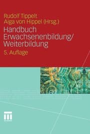Tapa de Handbuch Erwachsenenbildung, Weiterbildung