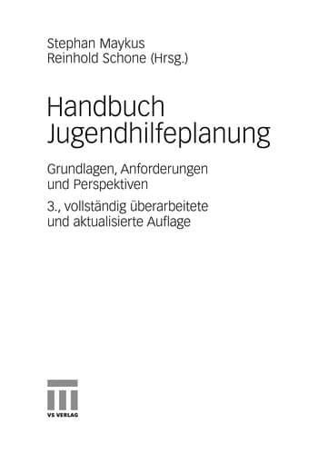 Tapa de Handbuch Jugendhilfeplanung