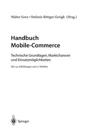 Tapa de Handbuch Mobile-Commerce
