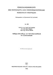 Tapa de Heißgas-Schweißung von Hart-Polyvinylchlorid mit Zusatzwerkstoff