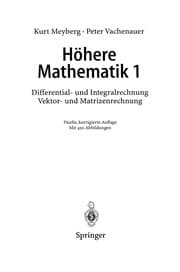 Tapa de Höhere Mathematik 1
