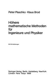 Tapa de Höhere mathematische Methoden für Ingenieure und Physiker