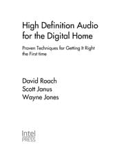 Tapa de High Definition Audio for the Digital Home