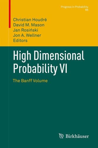 Tapa de High Dimensional Probability VI