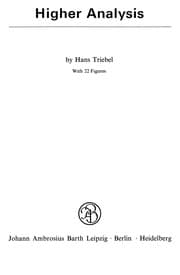 Tapa de Higher Analysis