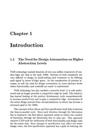 Tapa de High - Level Synthesis