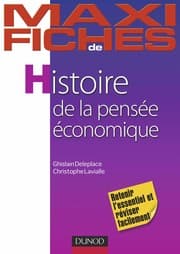 Tapa de Histoire de la pensée économique