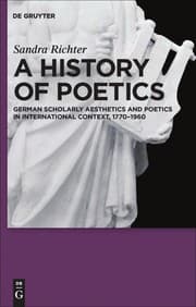 Tapa de A history of poetics