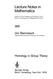 Tapa de Homology in group theory