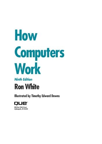 Tapa de How computers work