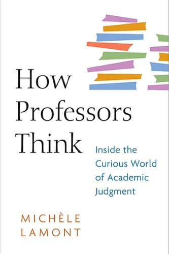 Tapa de How professors think