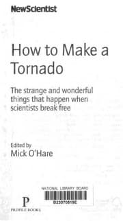 Tapa de How to make a tornado