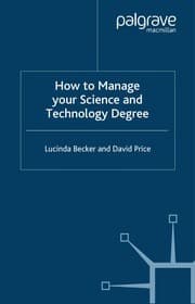Tapa de How to Manage your Science and Technology Degree