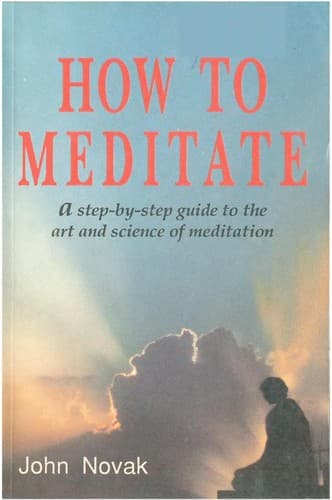 Tapa de How to Meditate