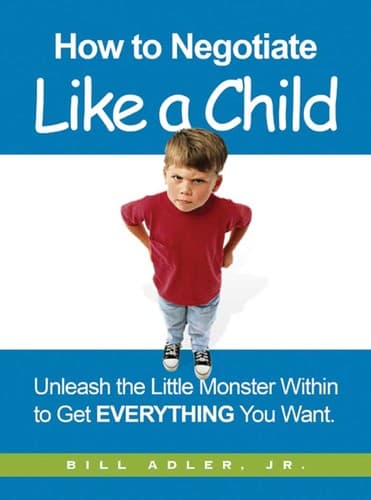 Tapa de How to Negotiate like A Child