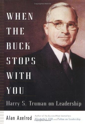 Tapa de When the buck stops with you