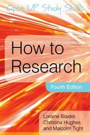 Tapa de How to research
