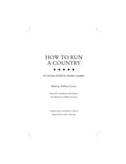 Tapa de How to run a country