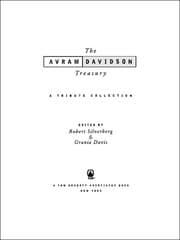 Tapa de The Avram Davidson Treasury