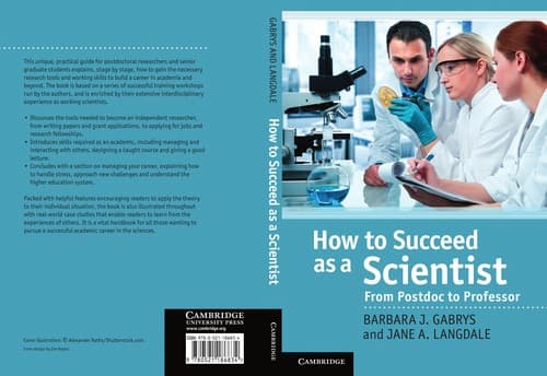 Tapa de How to succeed as a scientist