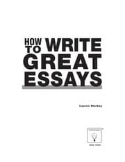 Tapa de How to write great essays