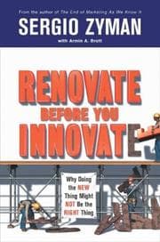 Tapa de Renovate Before You Innovate