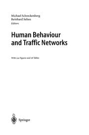 Tapa de Human Behaviour and Traffic Networks