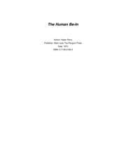 Tapa de The human be-in