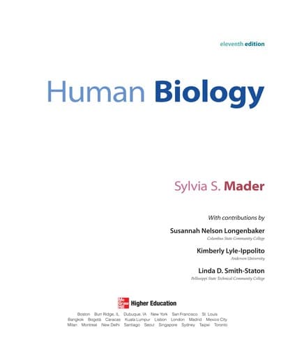 Tapa de Human biology