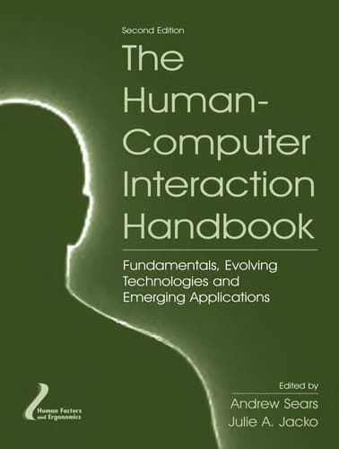 Tapa de The human-computer interaction handbook