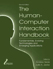 Tapa de The human-computer interaction handbook