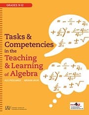 Tapa de Tasks and Competencies in the Teaching and Learning of Algebra