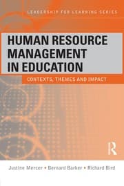Tapa de Human Resource Management in Education