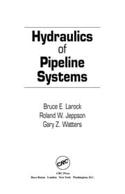 Tapa de Hydraulics of pipeline systems