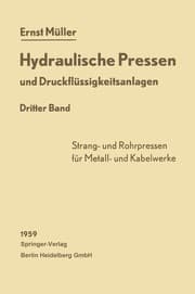 Tapa de Hydraulische Pressen und Druckflüssigkeitsanlagen