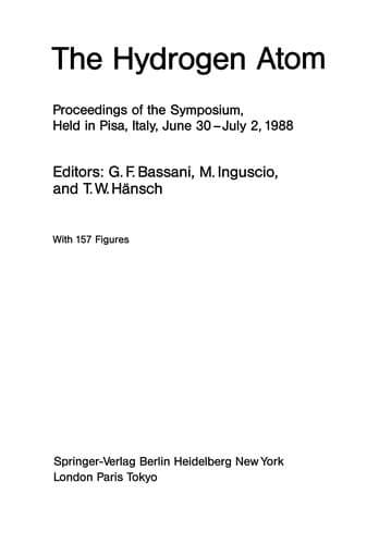 Tapa de The Hydrogen Atom
