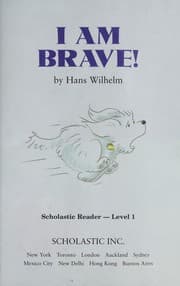 Tapa de I am brave!
