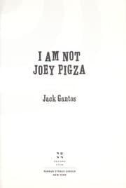 Tapa de I am not Joey Pigza